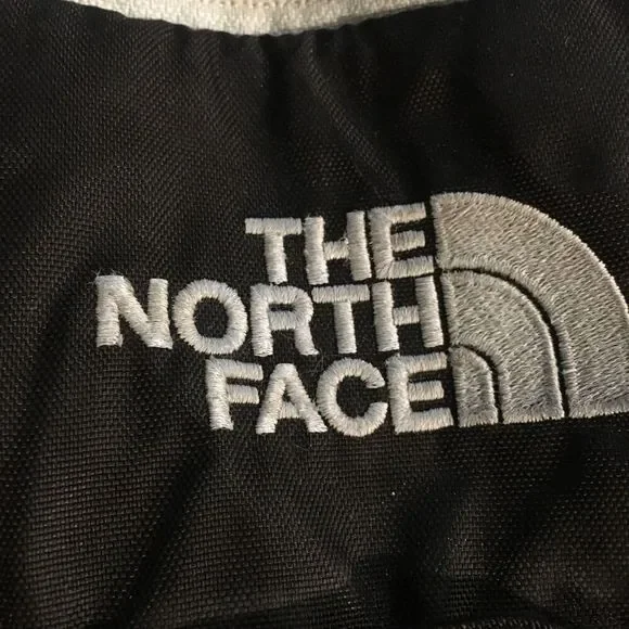 NORTH FACE Recon Black White Accents Hiking Camping School Laptop Backpack - Picture 6 of 13